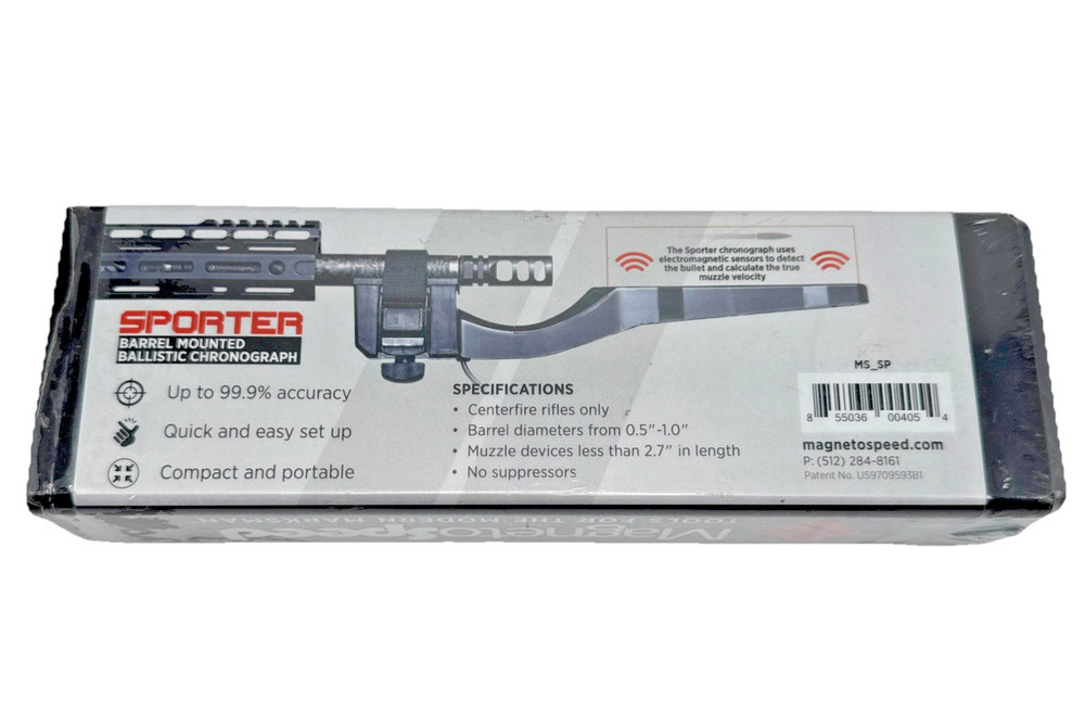 Magnetospeed 233680-13 Sporter Barrel Mount Chronograph
