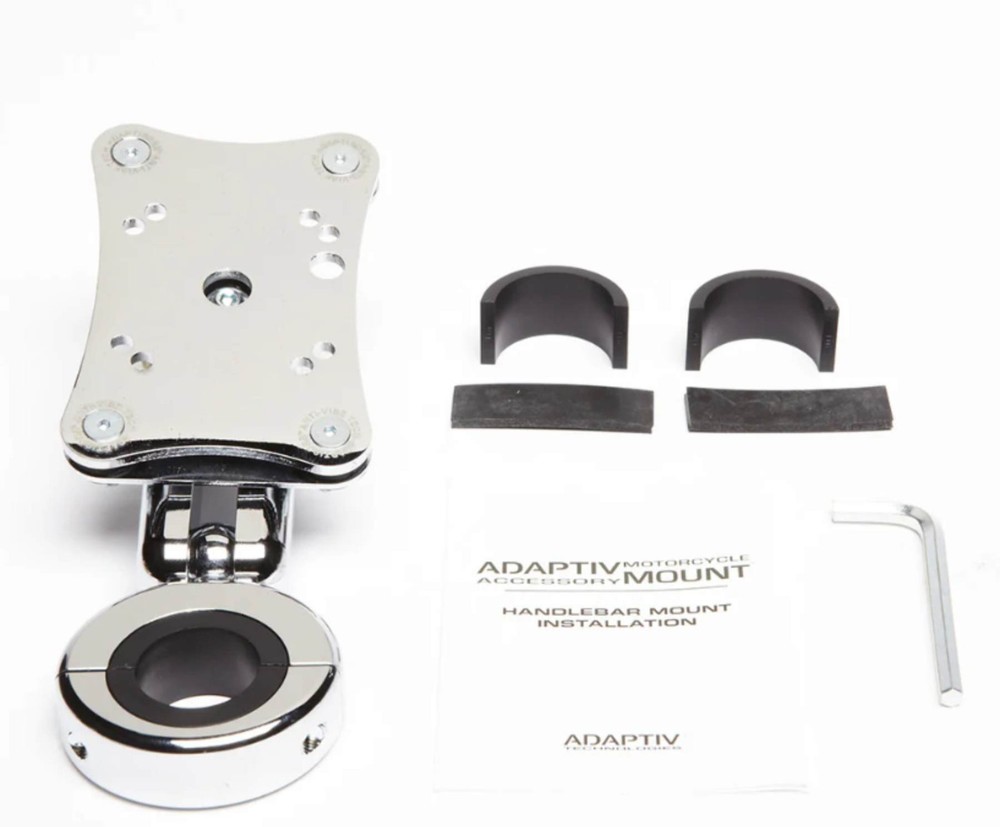 AdaptivMount Chrome Handlebar Mount (D-01-12) $ 95.00 USD