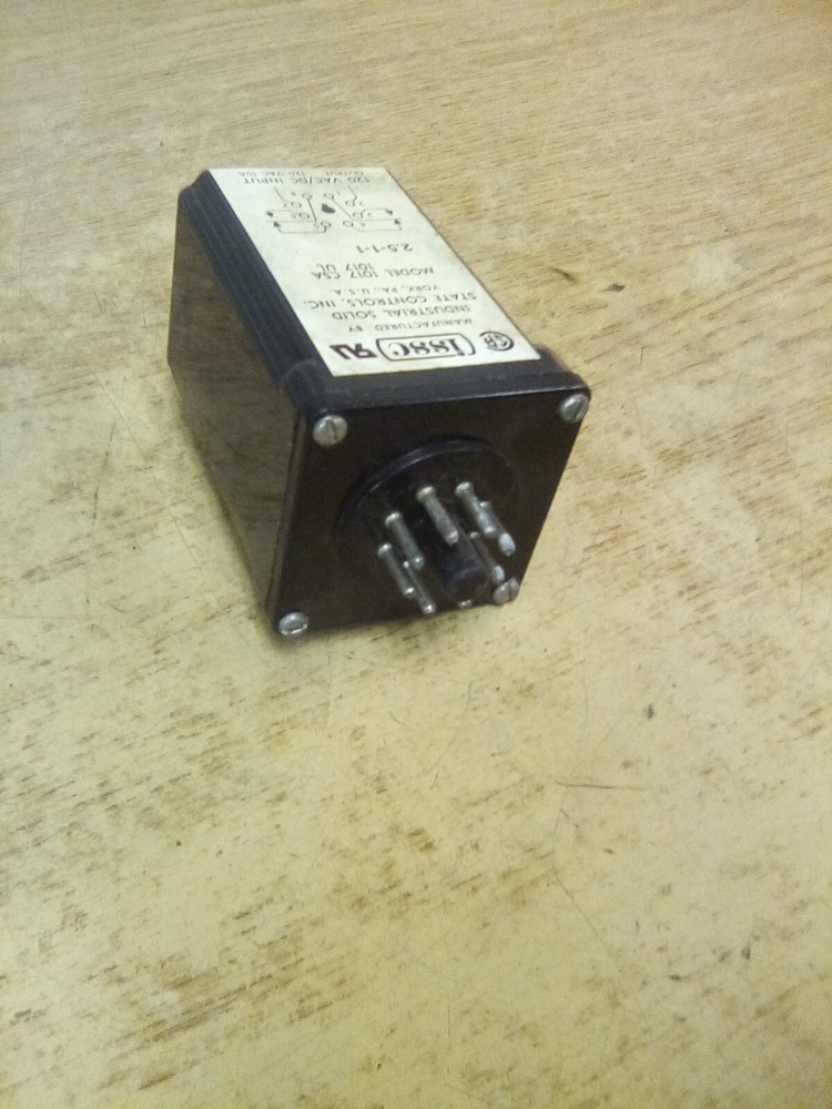ISSC 1017 Time Delay Relay 120Vac