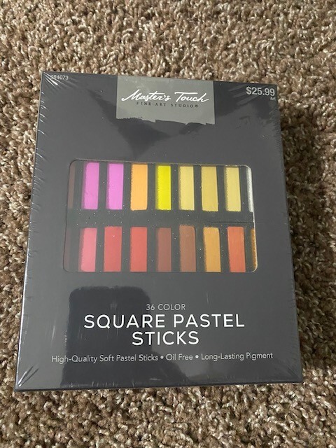 Master's Touch square oastel stick soft 36 pc