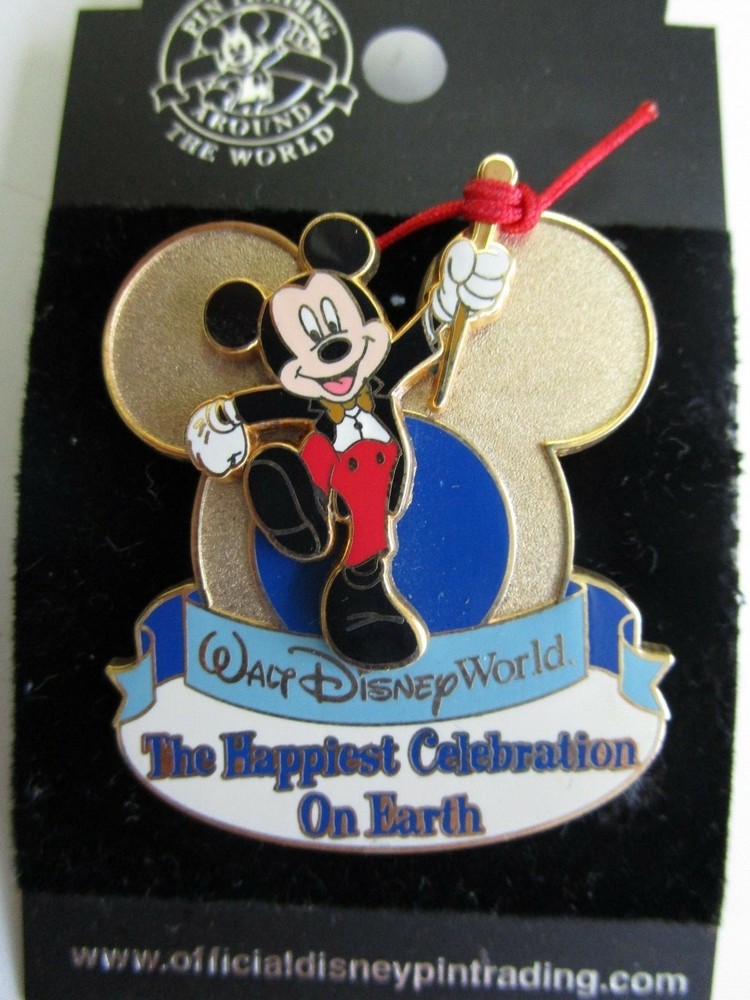 Pin 37669 Happiest Celebration on Earth Mickey Mouse Version #1 DISNEY