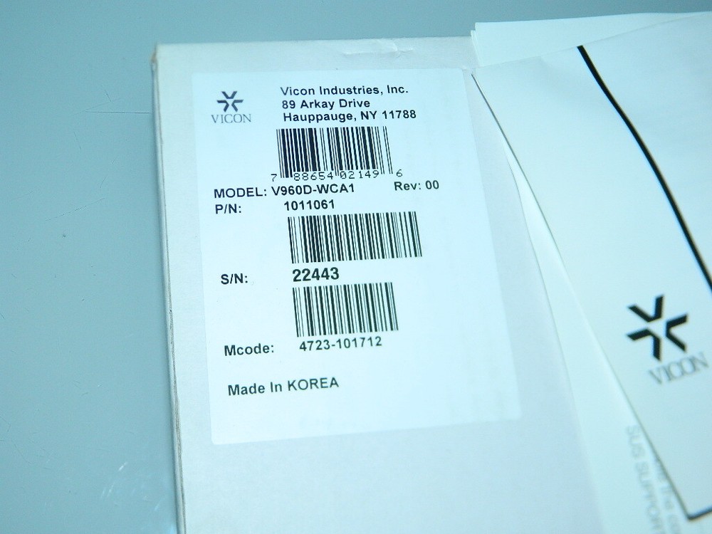NEW VICON V960D-WCA1 DOME MOUNT