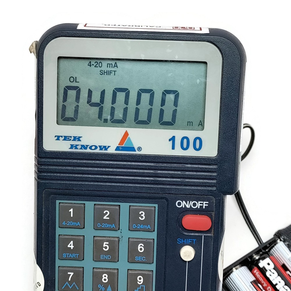 Tek Know 4~20mA Loop Calibrator. Model 100. Made in Taiwan