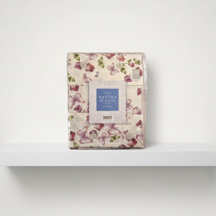 Sheet set for double bed MARTHA O'NEIL PAUL pink