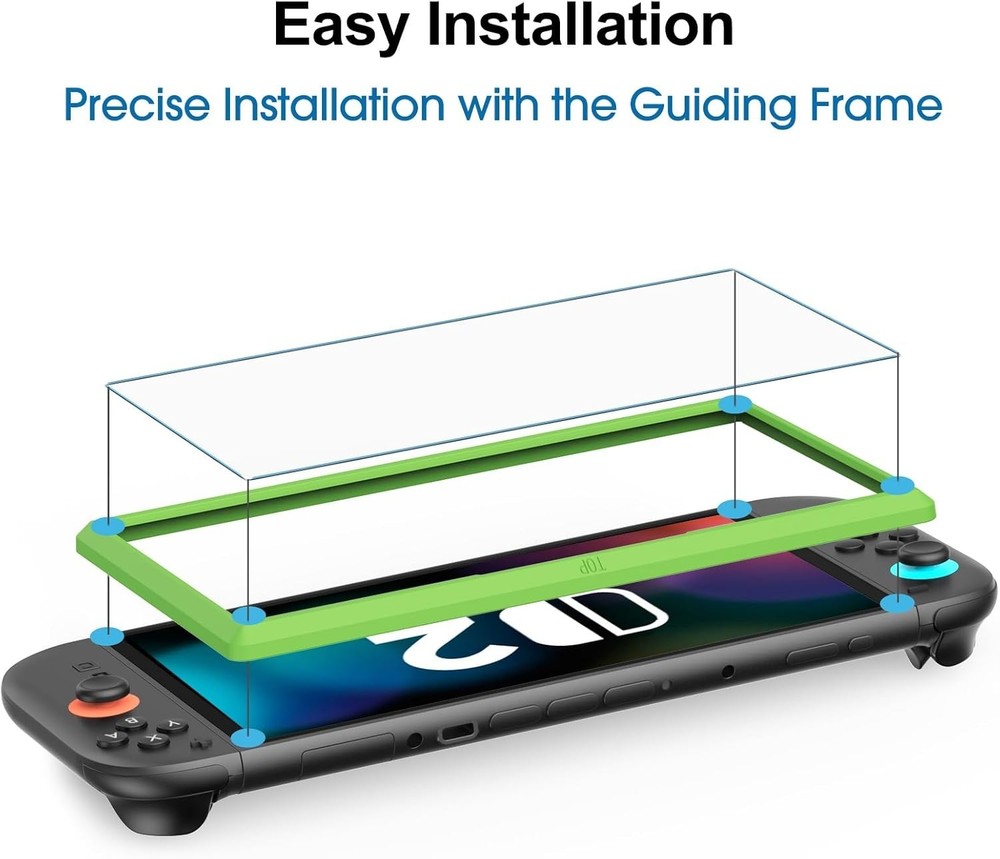 Tempered Glass Screen Protector Compatible with Nintendo Switch 2 7.9"