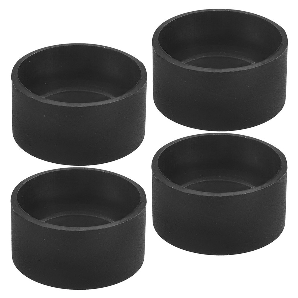 4 Pcs Eyepiece Cover Microscope Cup Protector Replacement Accessory