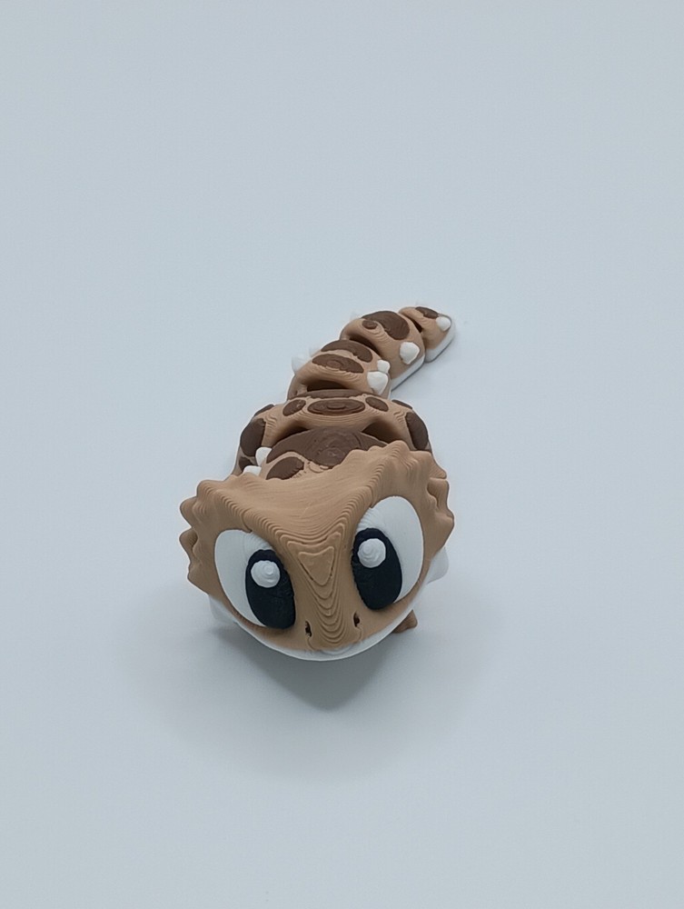 3D Printed Jiggle Pet Bearded Dragon
