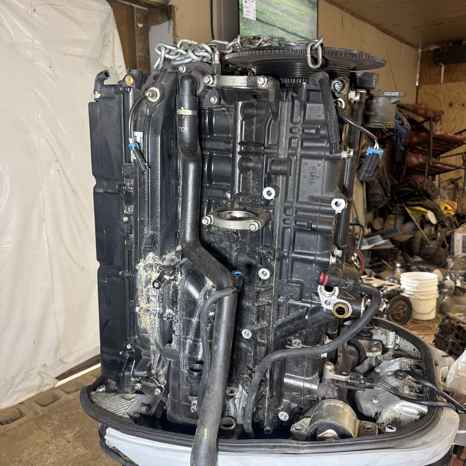 Mercury Verado 200-275HP Freshwater Powerhead L6 2005-2007 Running Take Off