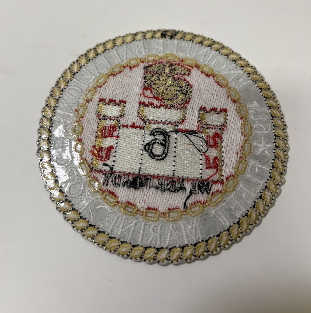6th Engineer Battalion Fleet Marine Force Patch – Plastic Backing/ Sew On 4"