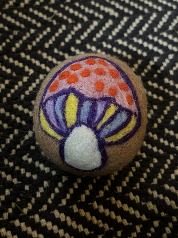 2 Felt Dryer Balls