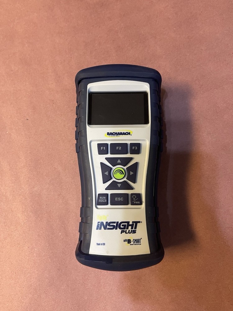 Bacharach Insight Plus Combustion Analyzer and Printer. Factory refurbished .