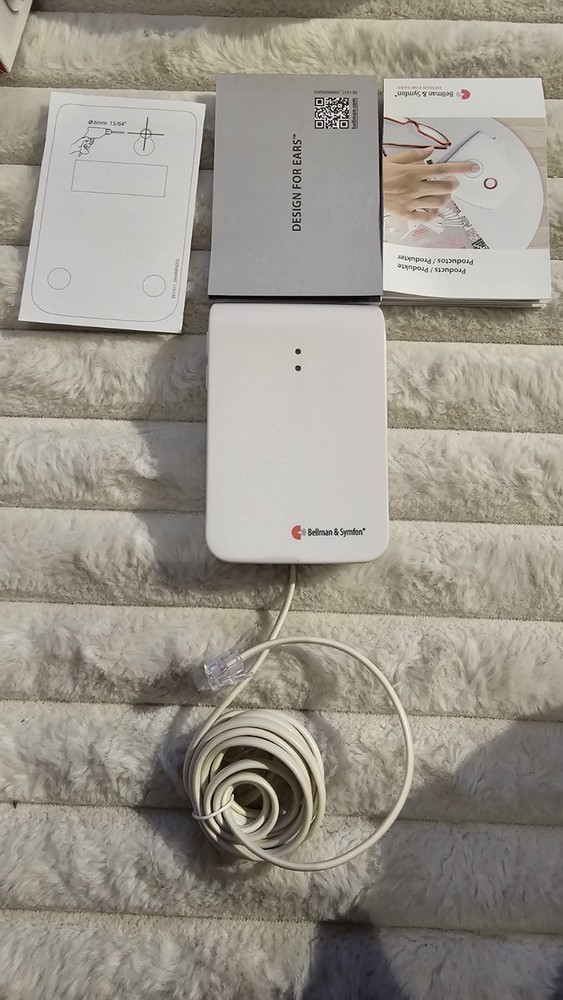 Bellman & Symfon Flash Receiver + Phone Transmitter + Bed Shaker – Complete...