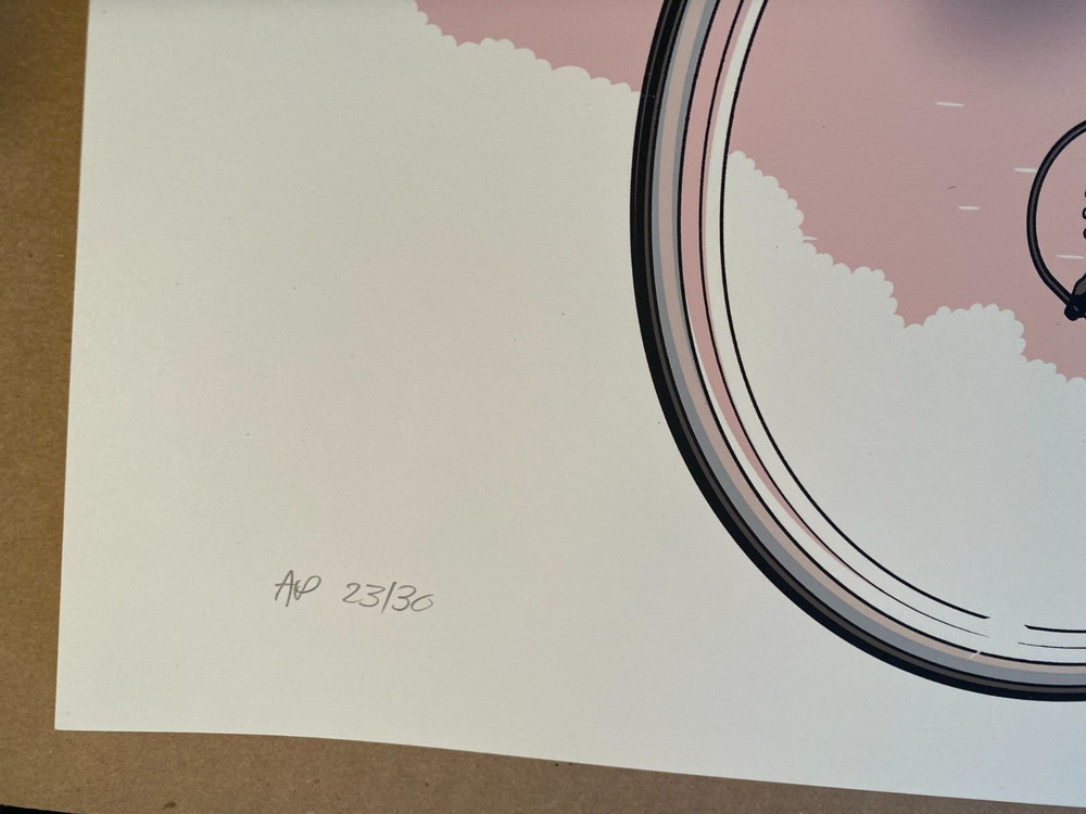 OFFICIAL The Avett Brothers May 23 2023 Providence RI AP Poster S/N #/30 Bicycle