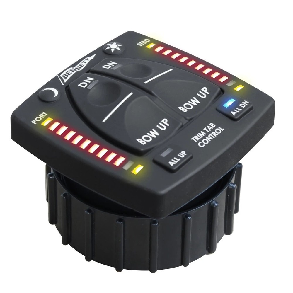 Bennett OBI9000-H Hydraulic Integrated Trim Tab Control with LED Indicator Kit