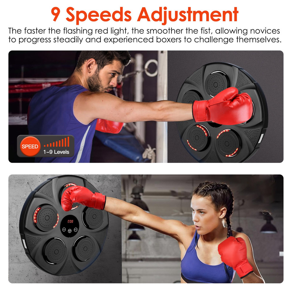 Music Boxing Machine Electronic Wall Target