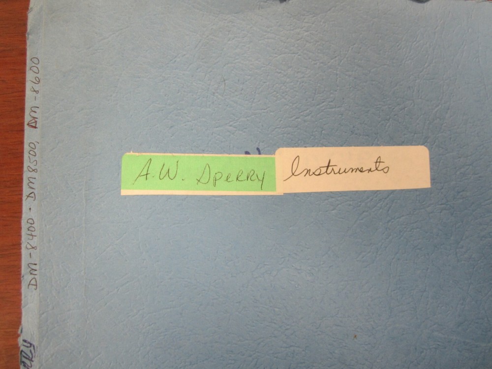 A.W. Sperry Model DM-8400,8500,8600 Digital Multimeter Operating Instructions