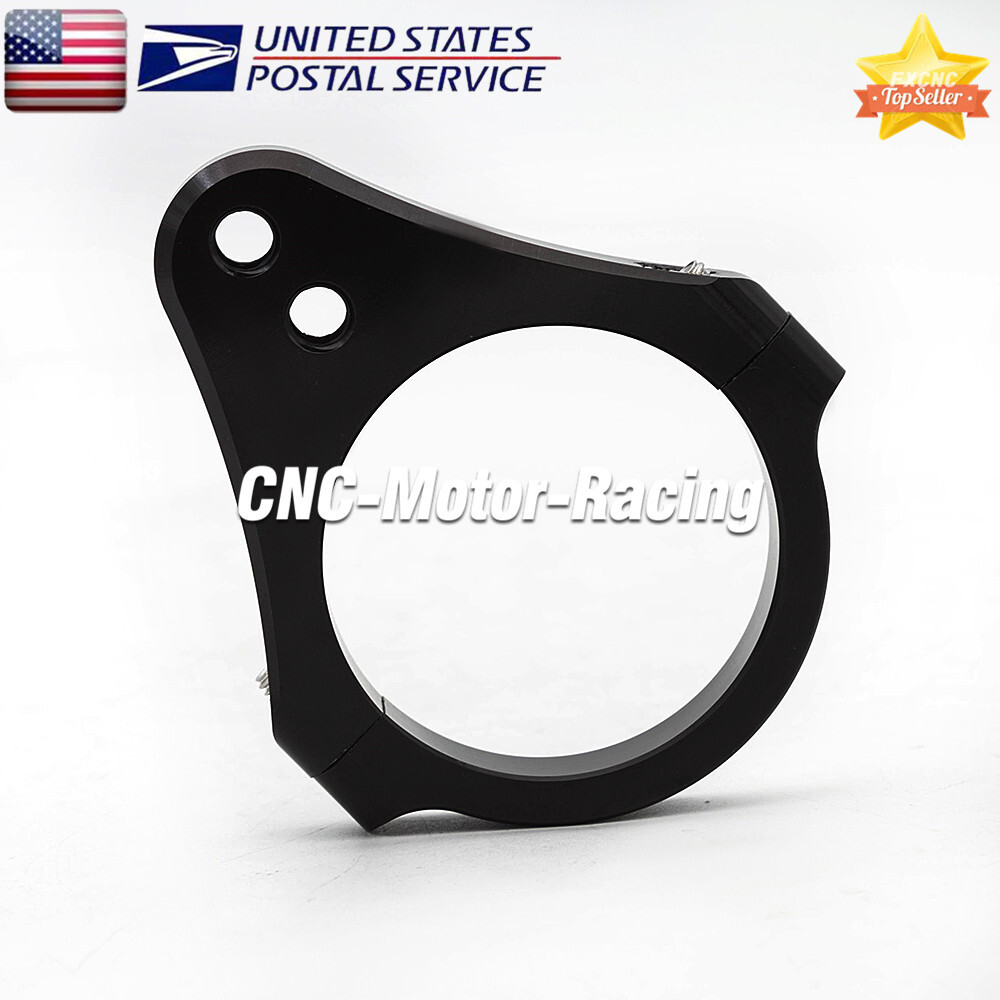 52mm CNC Universal Steering Damper Fork Frame Mount Clamp Bracket Holder Racing