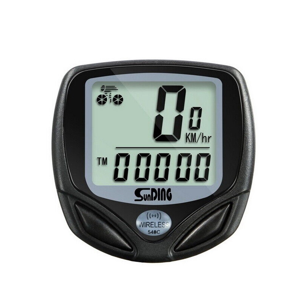 Bike Speedometer LCD Wireless Bicycle Computer Odometer Cadence Waterproof mX
