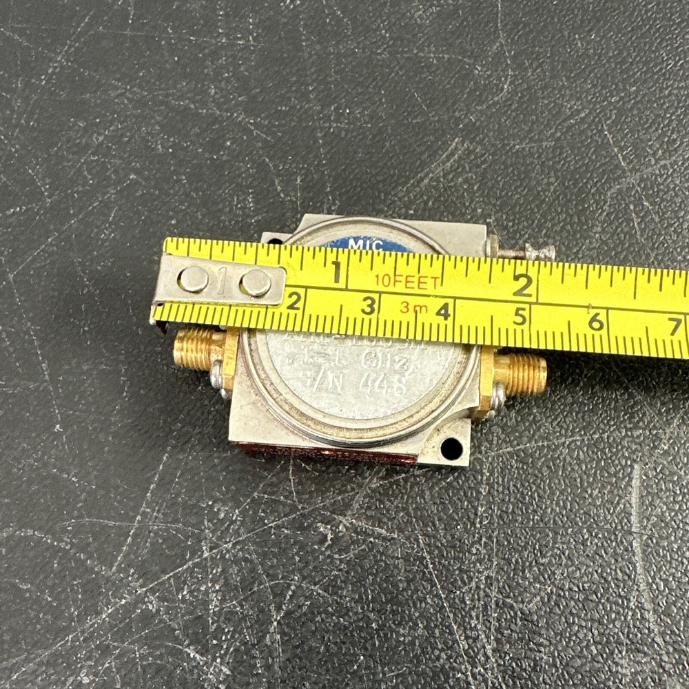 AVANTEK MIC SOLID STATE AMPLIFIER MODEL AMT-1003M. S/N 448 (untested)