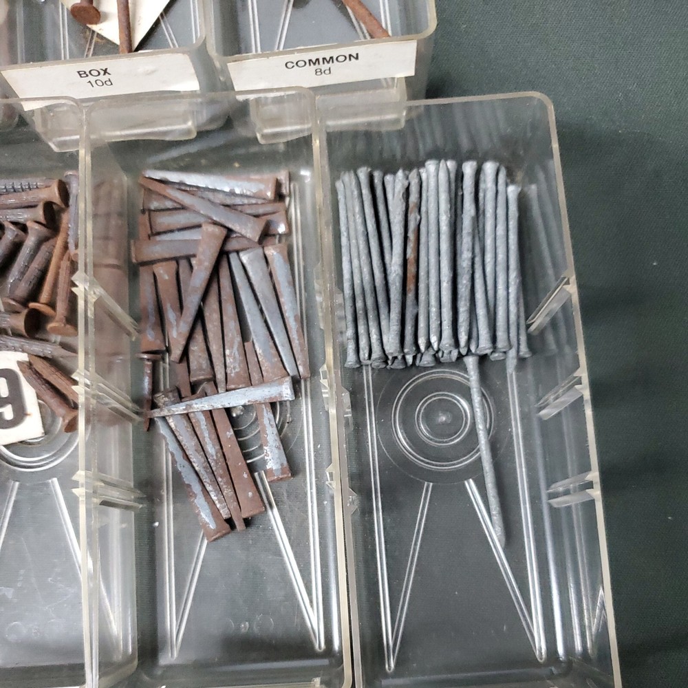 Plastic Storage 25 Drawers Workshop Organizer with Some Contents + Extra Partial