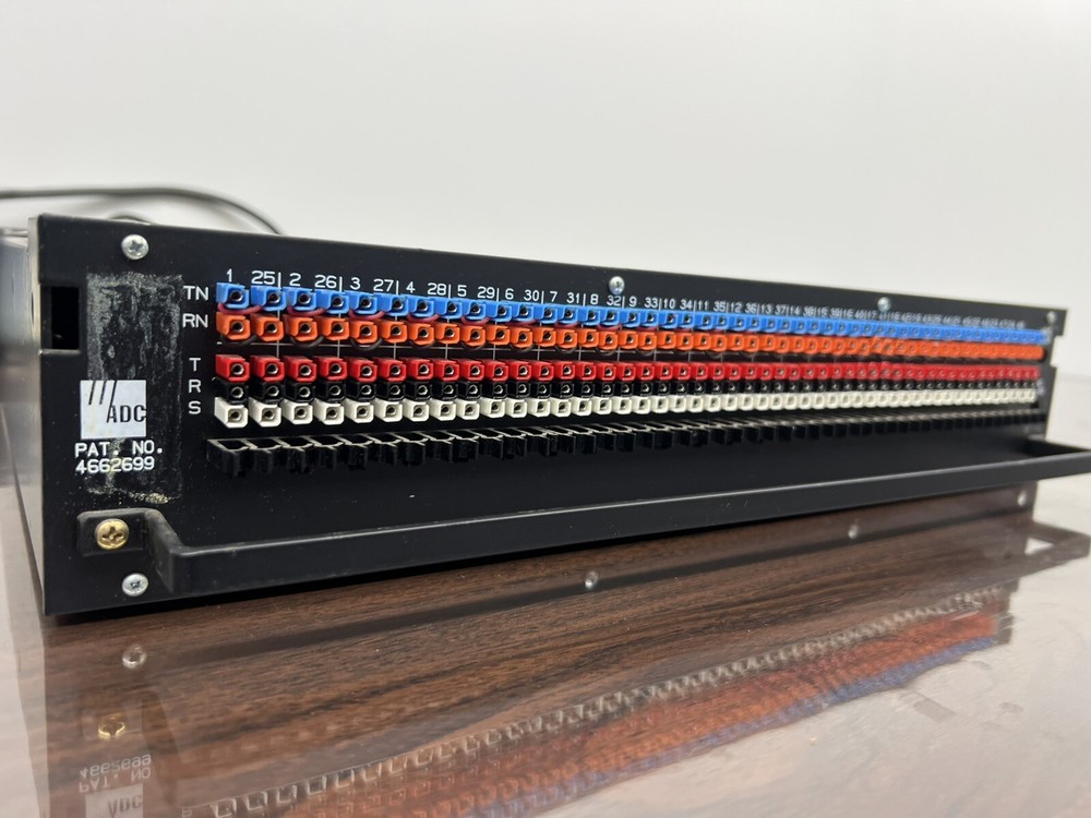 ADC PPA3-18MKIINO Audio Patch 2RU 19” Panel Bay 2x24 Point