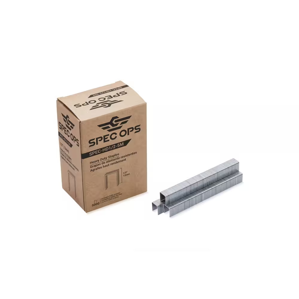 1/2-In. Heavy-Duty Staples (5,000 per Box)