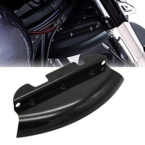 Lower Triple Tree Wind Deflector Compatible with for Touring Electra Black