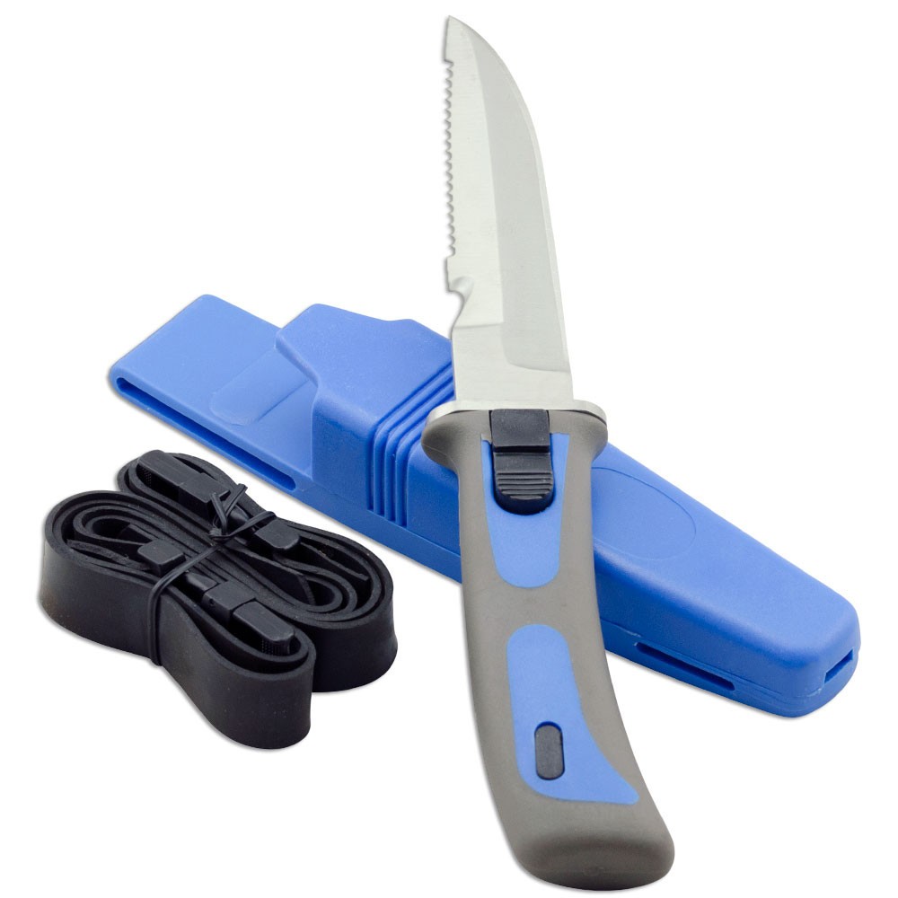 Land And Sea Blue Comapct Diving Knife