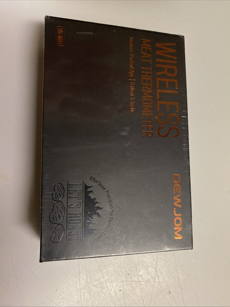 DEWJOM WIRELESS MEAT THERMOMETER SINGLE PROBE 500FT SILVER