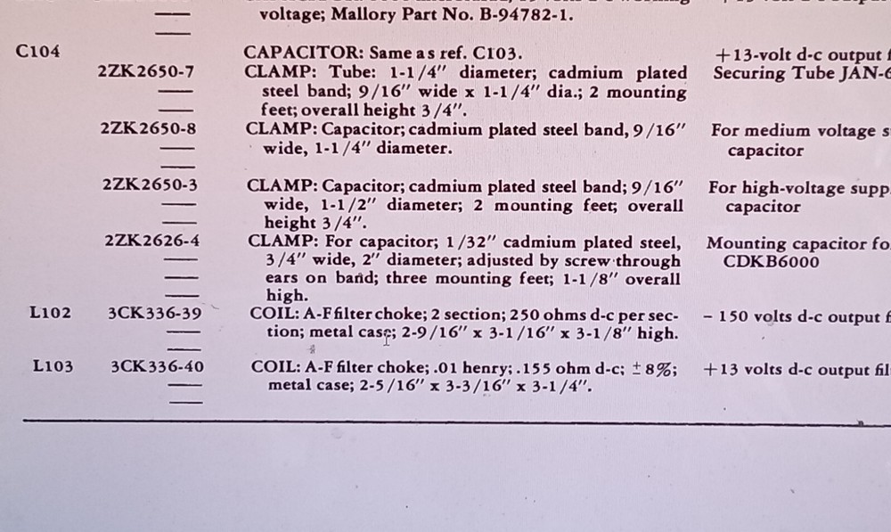 1 NOS FORES 2 SECTION REACTOR Filter Choke Transformer, 7 +7 Hy / 250 Ω
