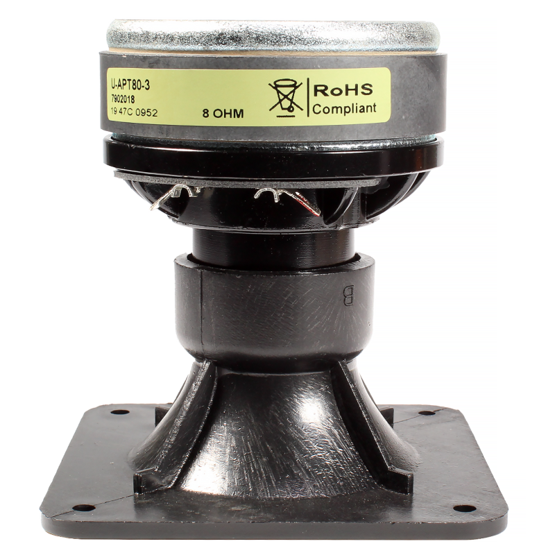 Supertweeter, Eminence®, APT:80, 35W, 8Ω, 80˚ Conical Dispersion