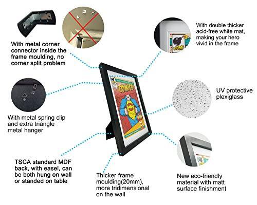 Memory Keeper Comic Book Frame,4 Pack,Ultraviolet UV Protection, Fits Current