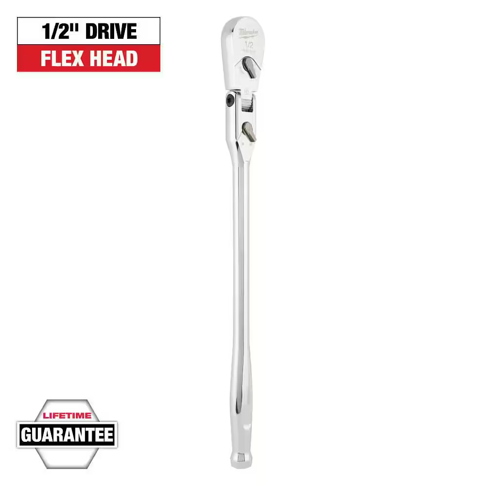1/2 In. Drive 18 In. Flex Head Ratchet