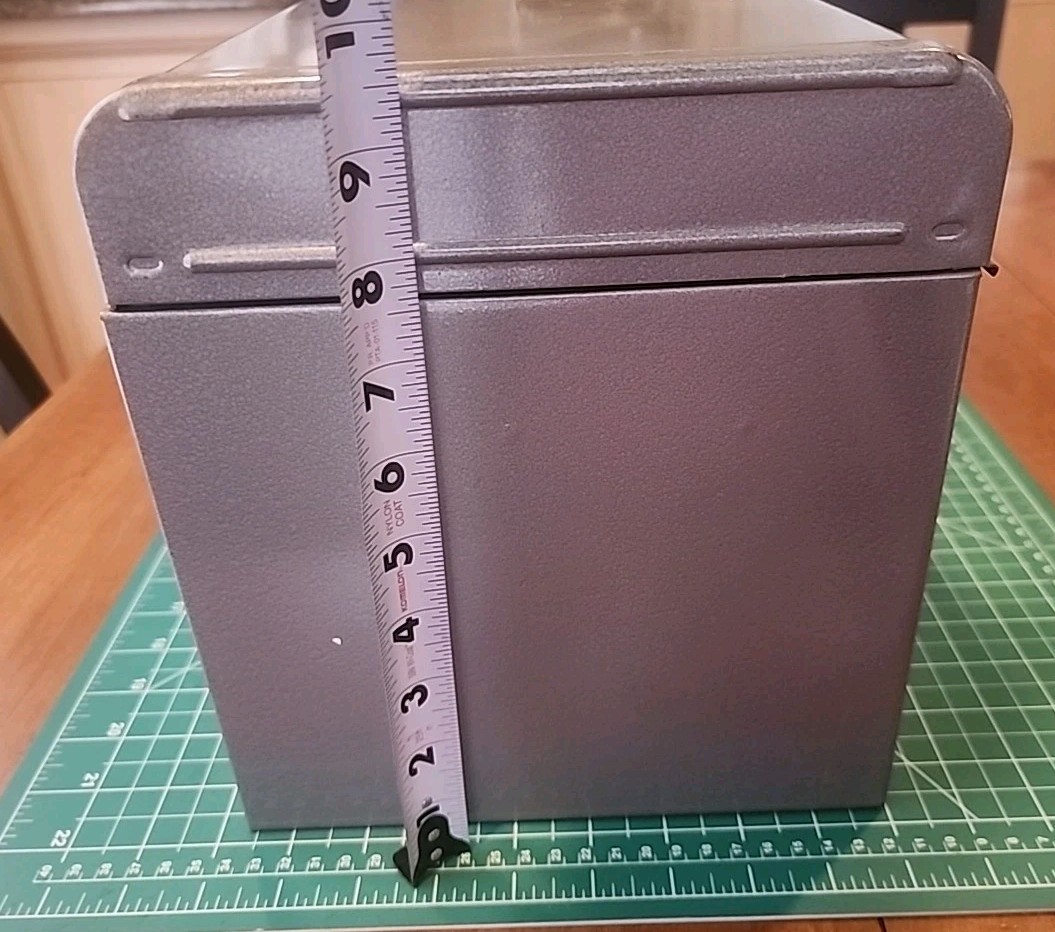 Vintage 1970's Craftsman Toolbox w/ Red Tray - gwVF