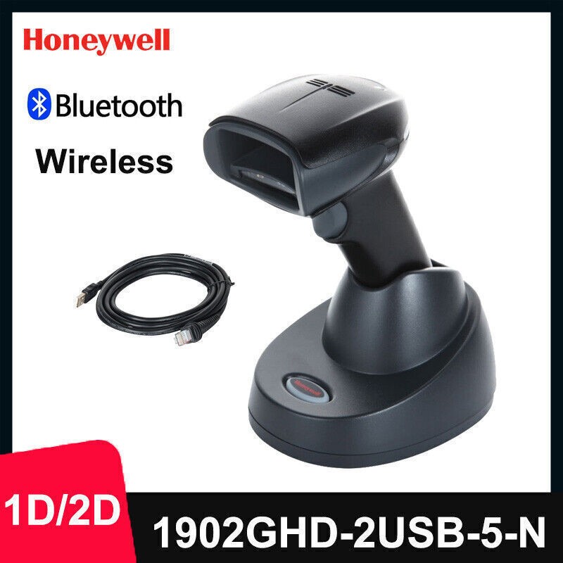 Honeywell Xenon 1902GHD-2USB-5-N Handheld Barcode Scanner Wireless Connectivity