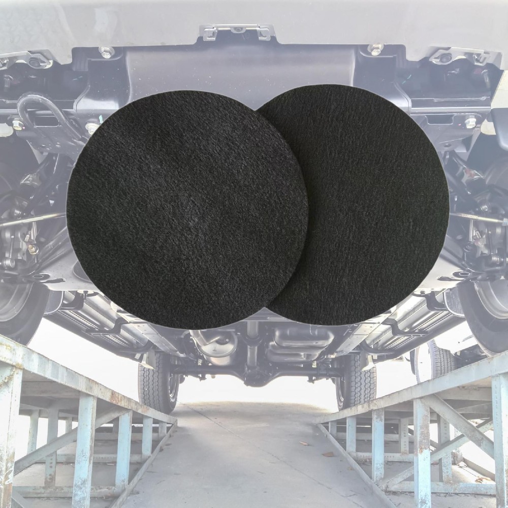 2Pcs Oil Drain Splash Pads High Performance Polyester Replace Anti Splash