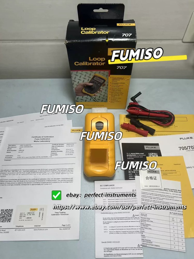 1 pcs Fluke 707 Loop Calibrator//#iee#pe#per