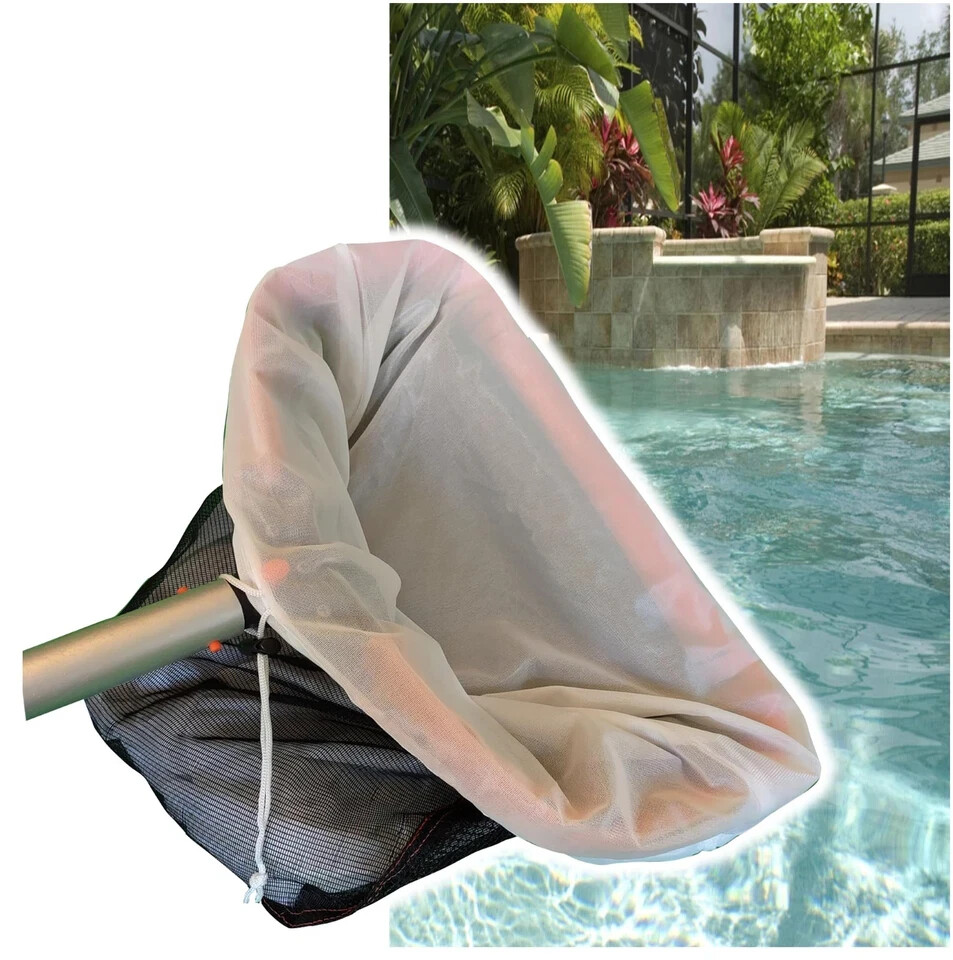 Ultra Fine Mesh Pool Skimmer Insert Collects Sand Pollen Tree Dust Tiny Bugs