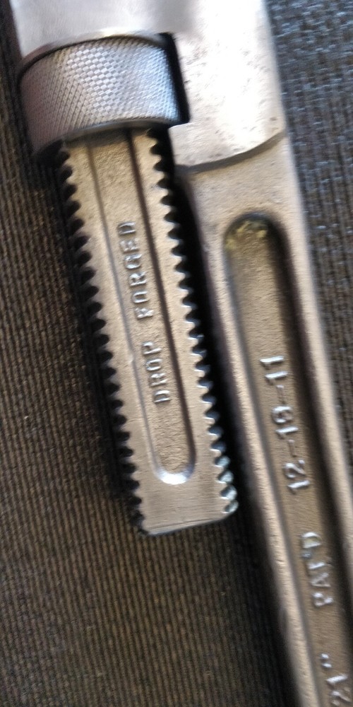 TRIMO 21" Adjustable Pipe Monkey Wrench REFURBISHED