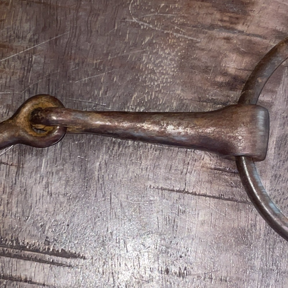 Vintage Single Joint Eggbutt Horse Bit