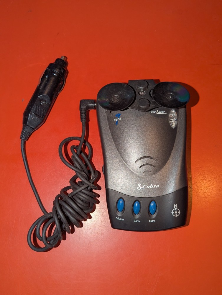 Cobra Radar Detector Model ESD-9150 360 Laser
