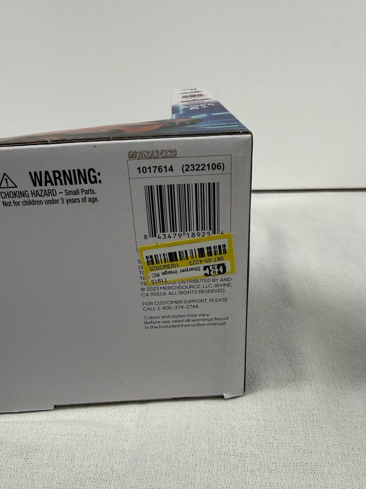 Sharper Image Remote Control/Hover RC Slideways Racer. Damaged Box