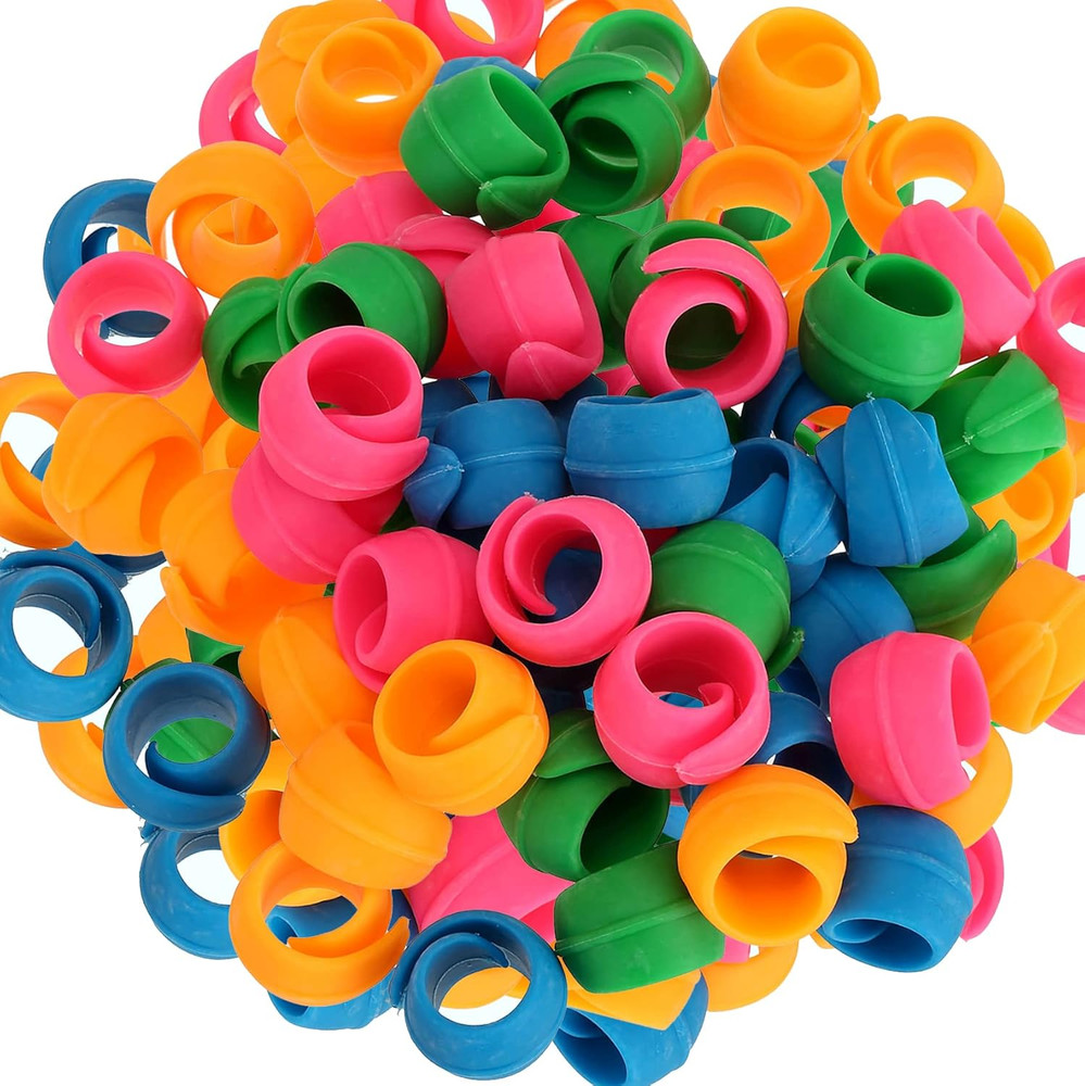 WUWEOT 100 Pack Thread Spool Savers, Spool Huggers Holder for Sewing & Embroider