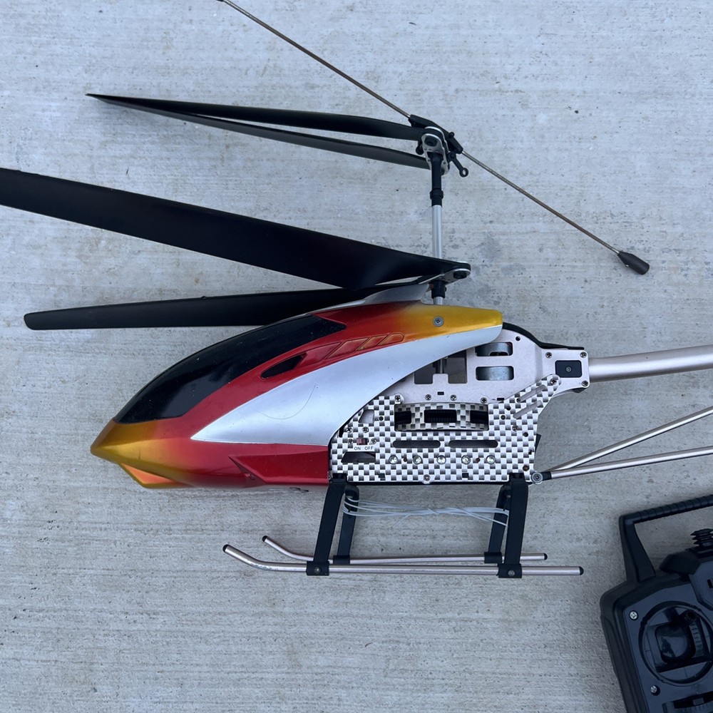 RC HELICOPTER G62-XX Pro UNKNOWN BRAND BIND AND FLY (BNF) Untested