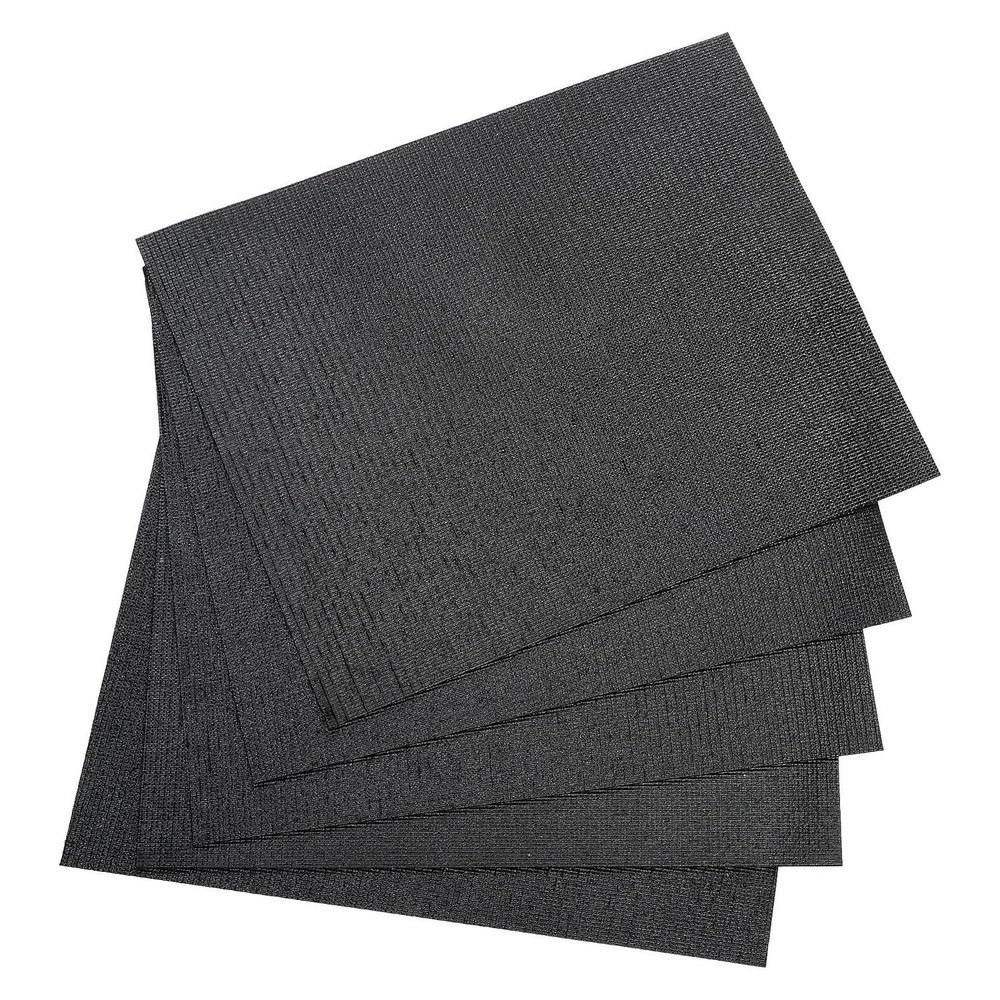 Drawer Mat Kit for Modular Drawer Cabinet Black 5/Pk