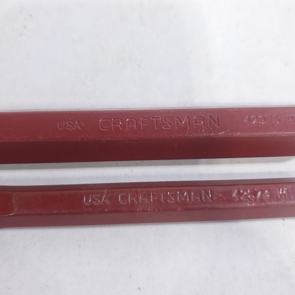 Craftsman 2 pcs. Cold Chisel Set 3/4 42975 1/2 42973
