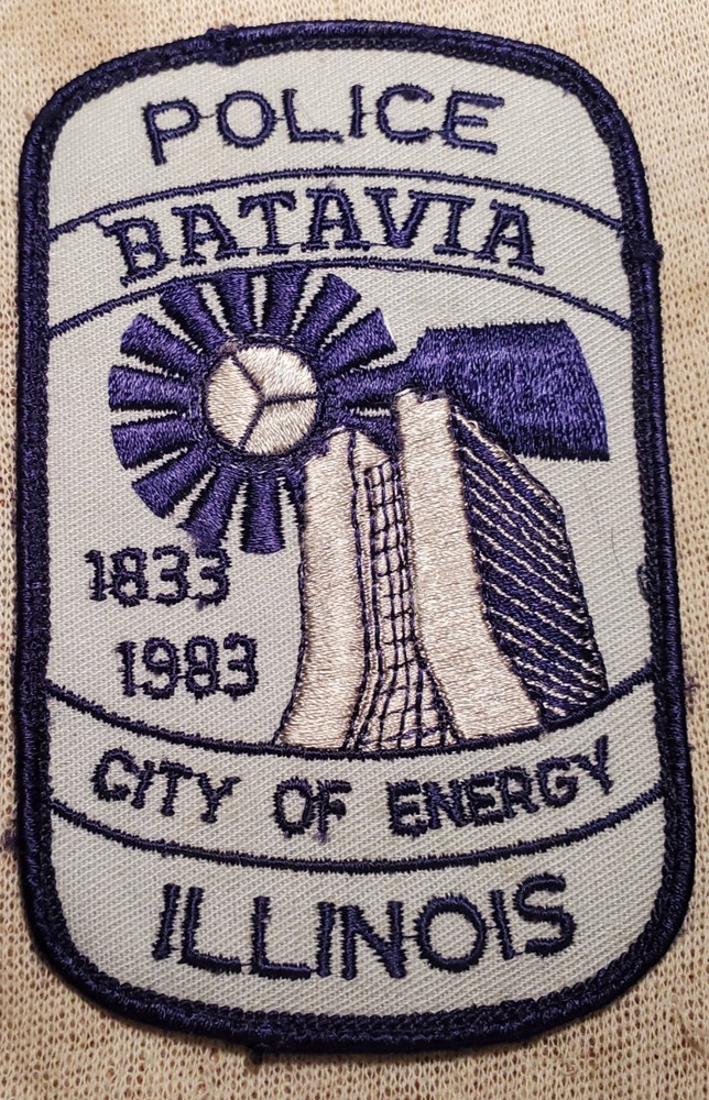 IL Batavia Illinois Police Shoulder Patch