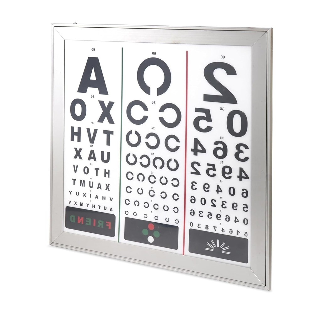 Care Vision 3 Meter LED Vision Chart – Visual Acuity Eye Testing for Clinics