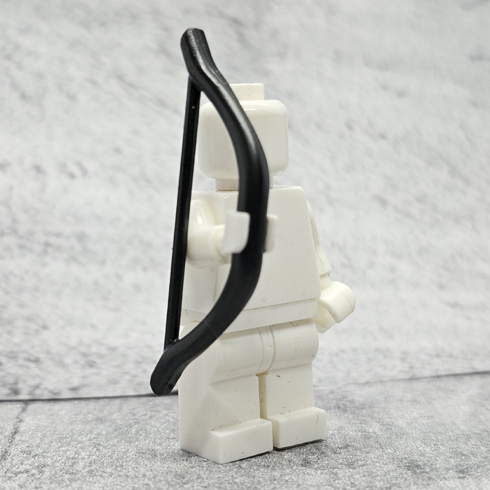 5pack Dark Gray Bow Blocks Knights Weapons for Minifigures B9b335