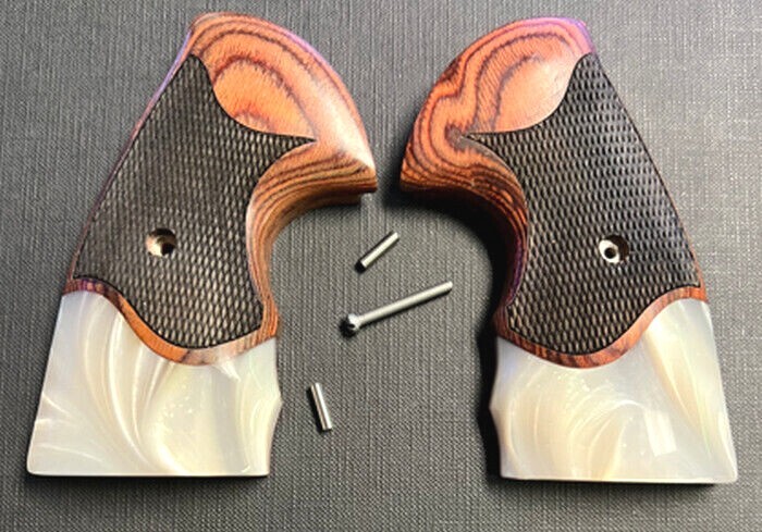 fits Colt Python Grips, Colt Python 2020 Grips Colt 2021 Anaconda Grips Rosewood